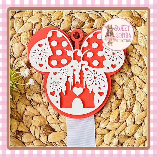 Adorable Minnie Shaped Ears Hairbow Holder!