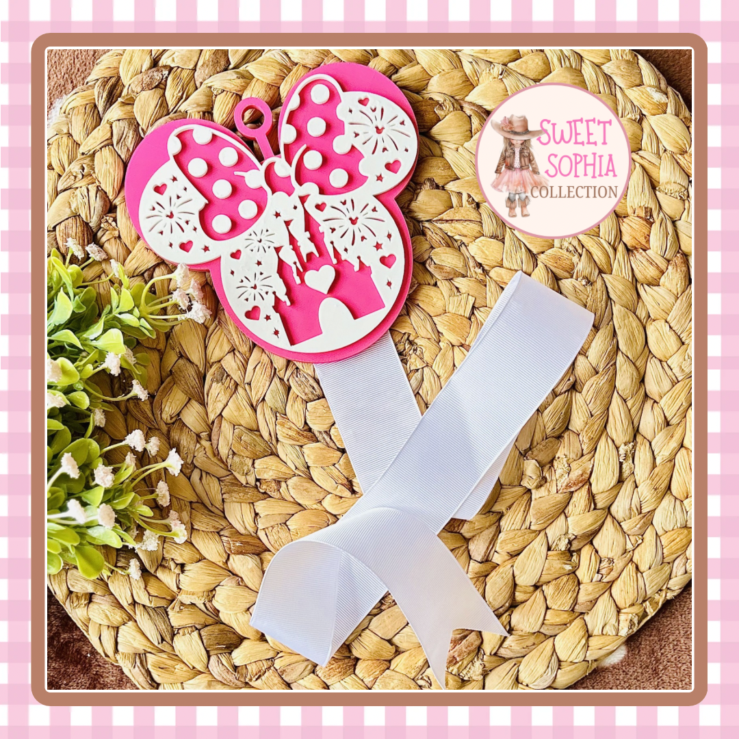 Adorable Minnie Shaped Ears Hairbows Holder!