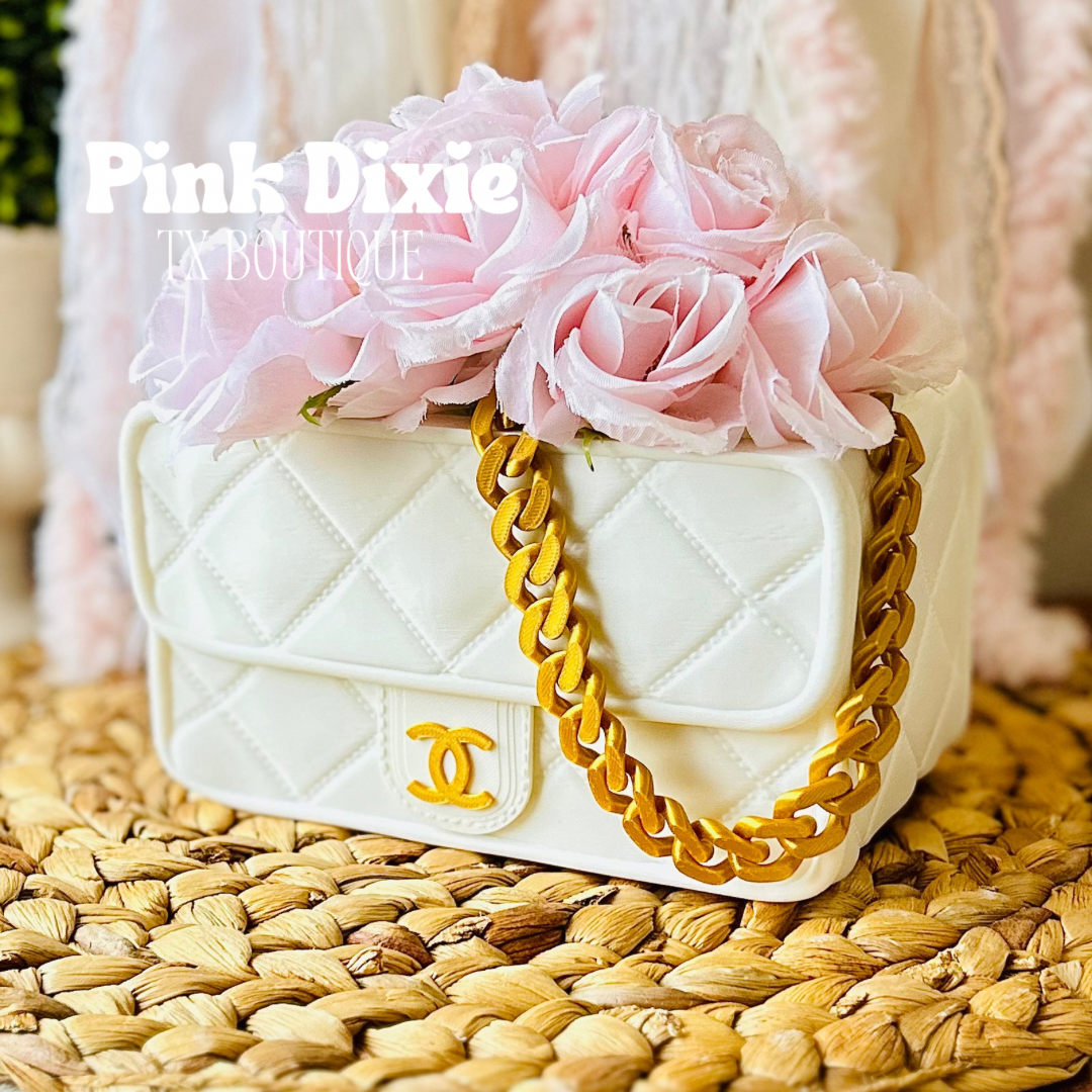 Fashion Shaped Purse Vase/Planter!