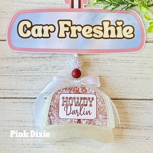 Howdy Darlin Trucker Hat Freshie-Bombshell