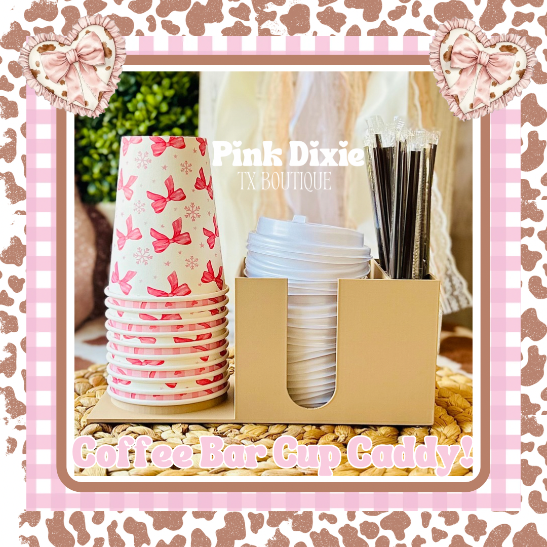 Coffee Bar Cup Caddy!