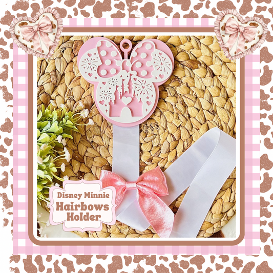 Adorable Minnie Shaped Ears Hairbows Holder!