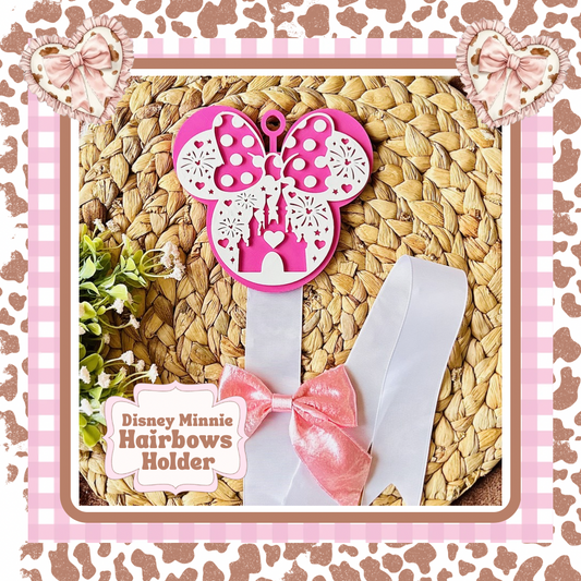 Adorable Minnie Shaped Ears Hairbows Holder!