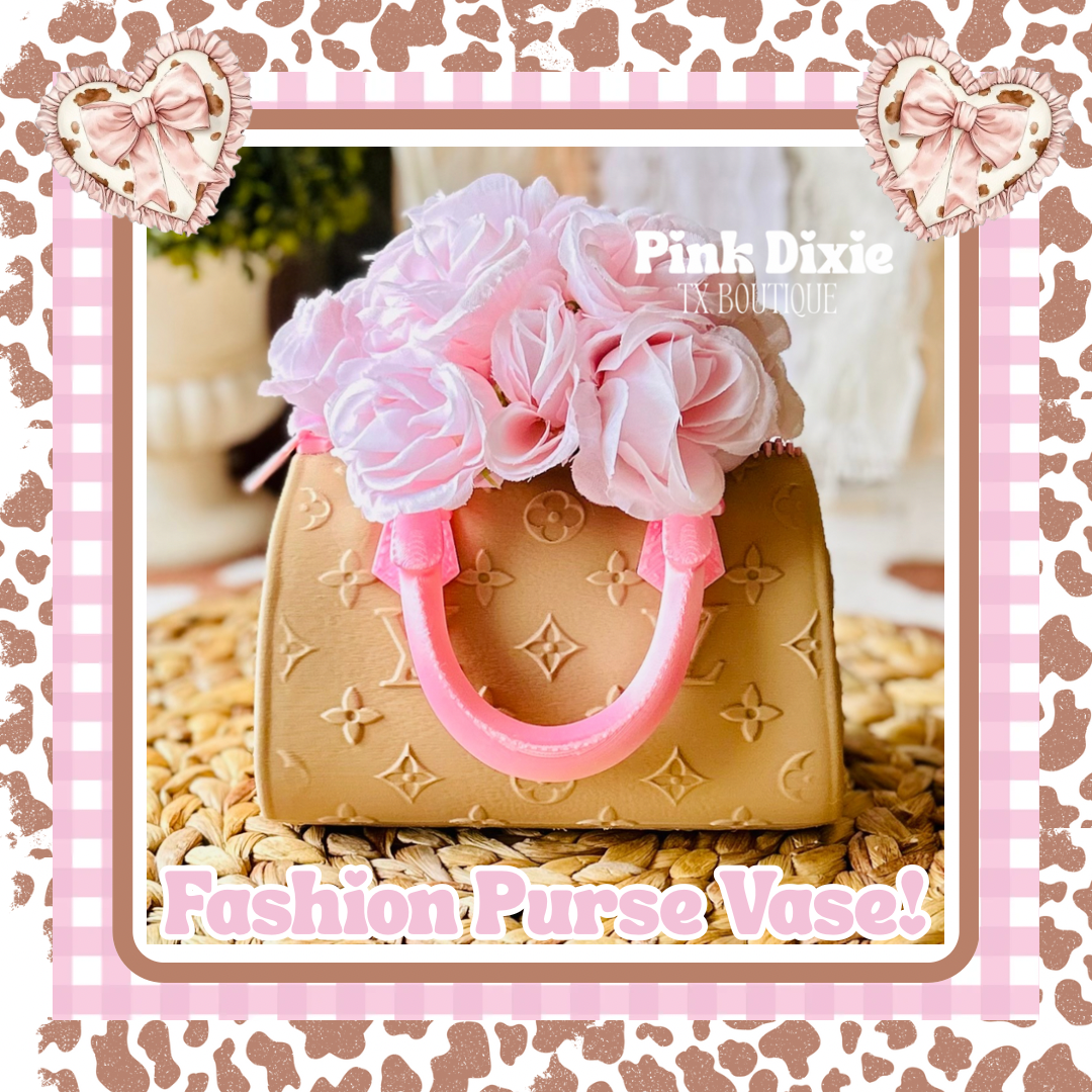 Fashion Purse Shape Planter/Vase