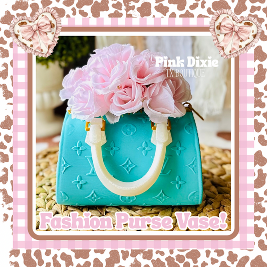 Fashion Purse Shape Planter/Vase