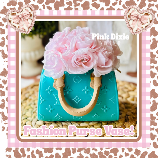 Fashion Purse Shape Planter/Vase