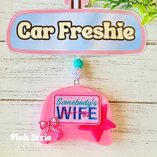 "Somebody's Wife" Trucker Hat Freshie-Love Spell