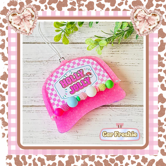 "Holly Jolly" Trucker Hat Freshie-Bombshell