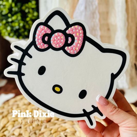 Hello Kitty Bedazzled Bow Pen Holder!